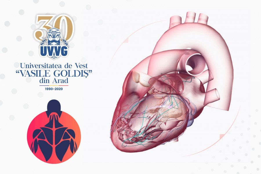 Tehnologie 3D pentru studenții mediciniști de la Universitatea de Vest „Vasile Goldiș” din Arad