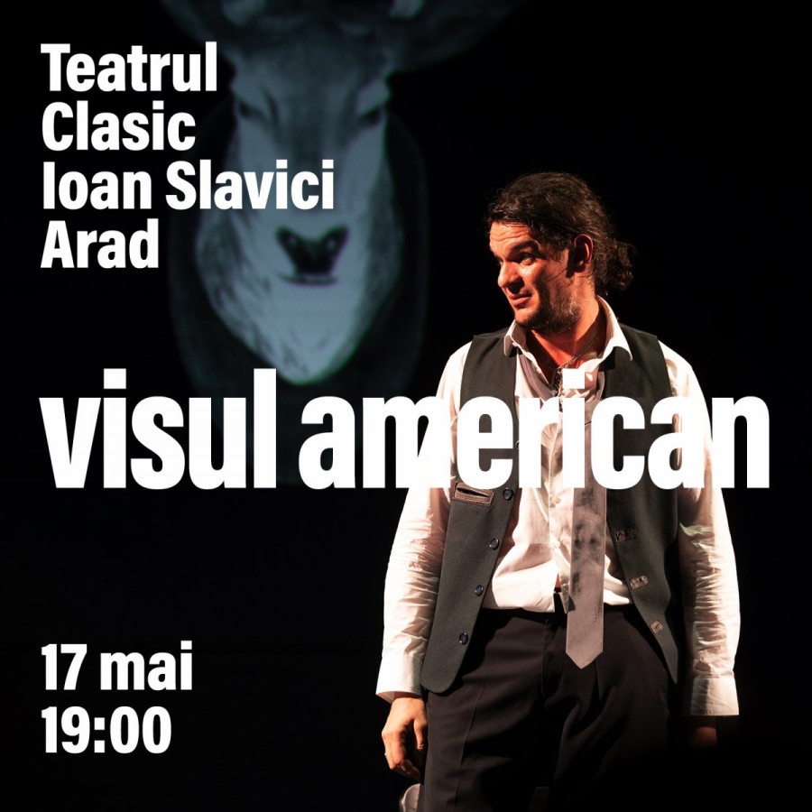 „Visul American” cu Tudor Chirilă ajunge marți, 17 MAI, în ARAD!