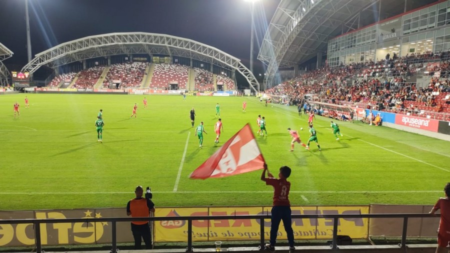 (FOTO) Bătrâna Doamnă intră în grupele Cupei: Dumbrăvița - UTA 0-1