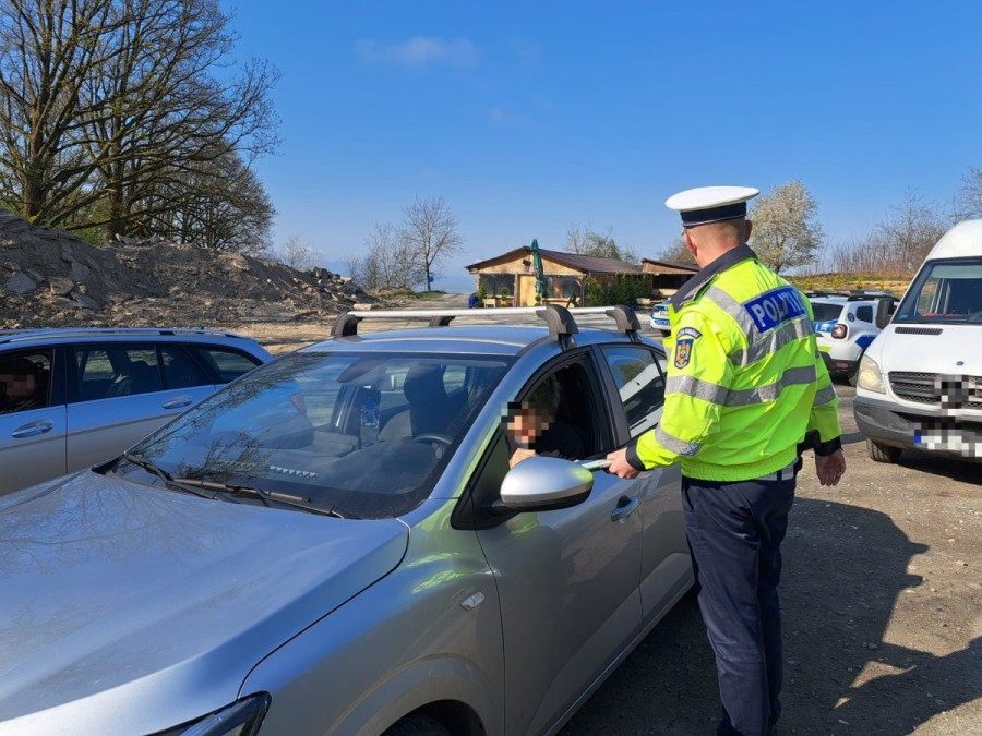 Acțiune a polițiștilor în zona Chișineu-Criș