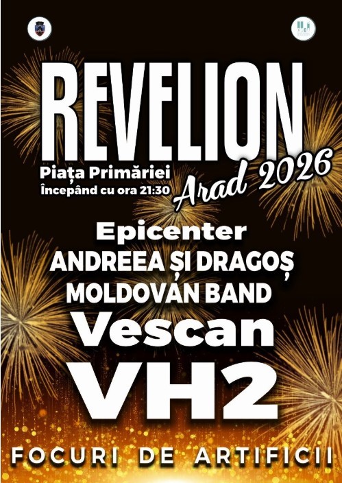 Revelion 2026 în centrul Aradului