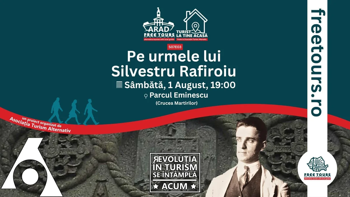 Arad Free Tours: un tur dedicat arhitectului Silvestru Rafiroiu