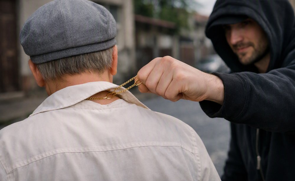 TÂLHĂRIE în plină zi pe o stradă din municipiu: victima are 82 de ani, iar tâlharul a fost liberat condiționat